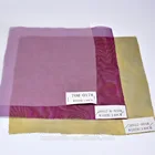 Polyester metallic polka mesh golden fabric,handbag material
