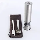 Best selling small metal colour automatic pepper salt grinder mill