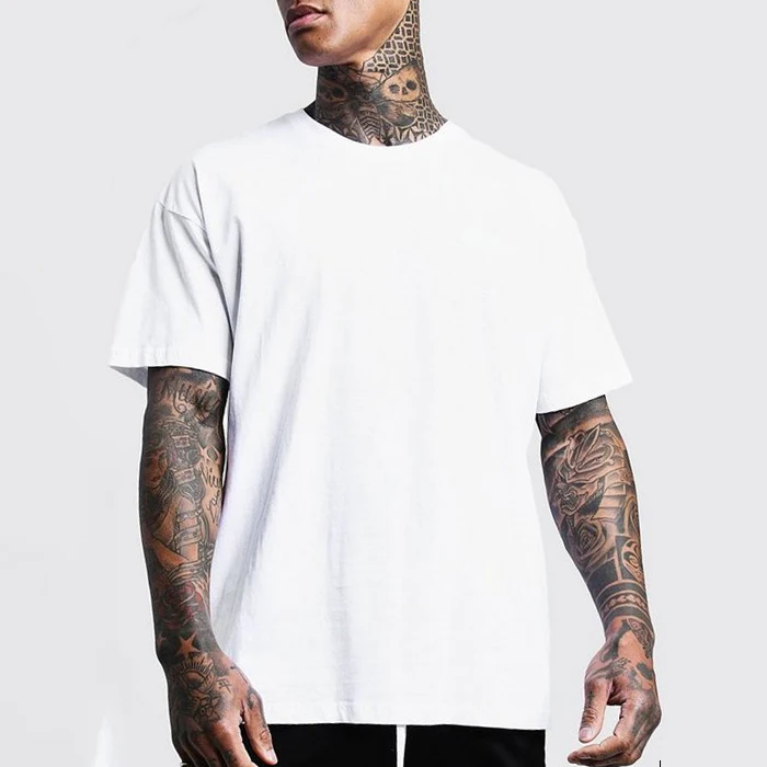 2019 custom your own printing oversized crew neck short sleeve white blank t-shirt, Black / white
2019 custom your own printing oversized crew neck short sleeve white blank t-shirt, Black / white