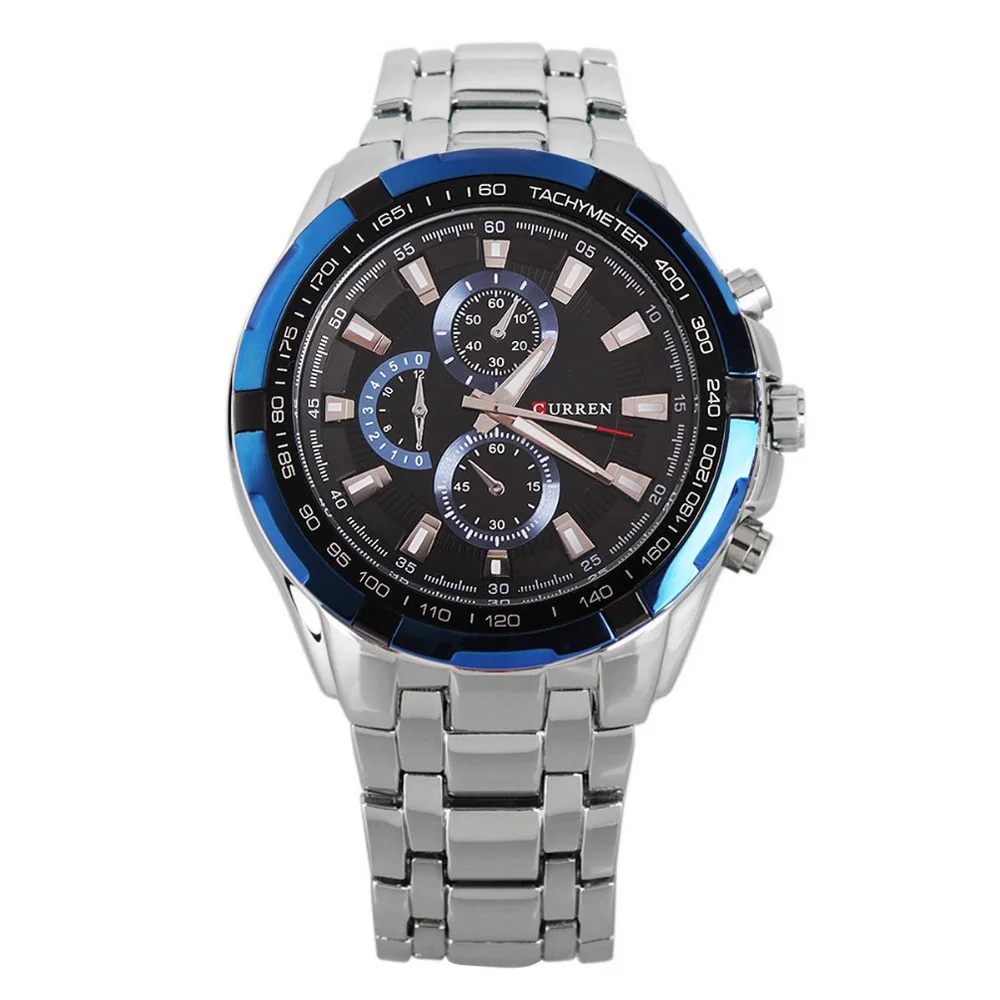 Curren Luxury Quartz Sports Military Wrist Watches Casual Full Steel Waterproof Man clock
Curren Luxury Quartz Sports Military Wrist Watches Casual Full Steel Waterproof Man clock