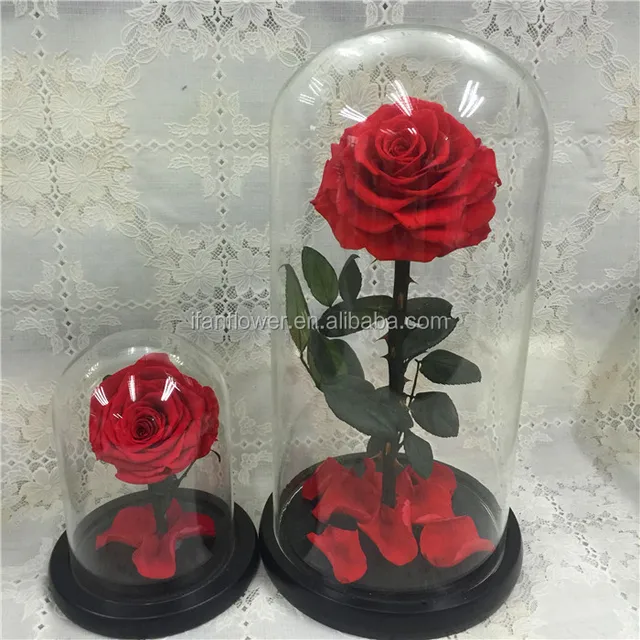 wholesale glass rose indian gift items pink rose flower for 动态图库网
