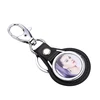 Maikesub High Quality Metal Keychain printing Custom logo sublimation Metal leather key ring