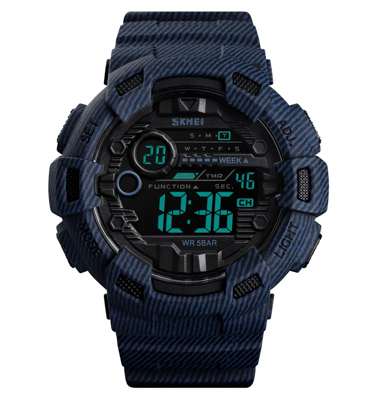SKMEI 1472 Fashion Sport Watch Men Waterproof Digital military Wristwatch relogio masculino
SKMEI 1472 Fashion Sport Watch Men Waterproof Digital military Wristwatch relogio masculino