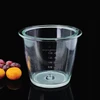 GA-MX-1500 1.5L Glass Mixer Bowl Salad Bowl with Hole OEM Glassware Part for Chopper and Juicer