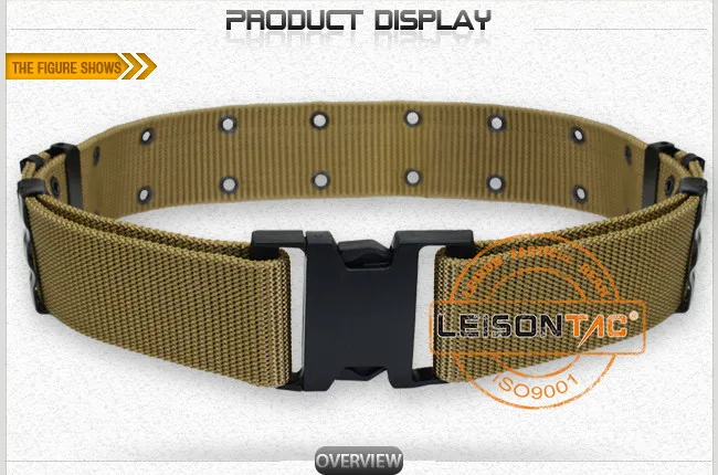 Nylon Military Tactical Belt Excellent Quality ISO Standard Outdoor for Security Outdoor Sports Hunting