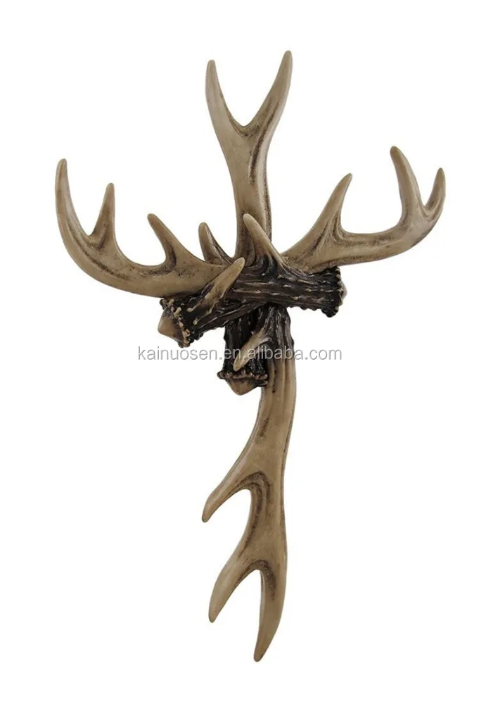 Hot Sale Personalized Handmade Resin deer antlers wall decor