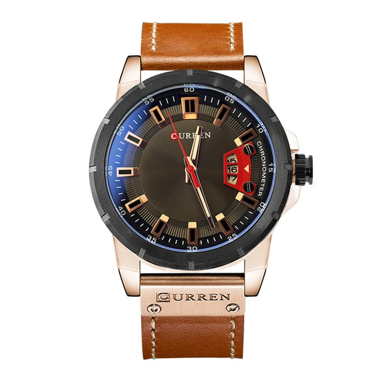 CURREN 8284 Mens Watches Top Brand Luxury Leather Military Quartz Men Watch Curren Man Wristwatch Casual Sport Male Clock
CURREN 8284 Mens Watches Top Brand Luxury Leather Military Quartz Men Watch Curren Man Wristwatch Casual Sport Male Clock