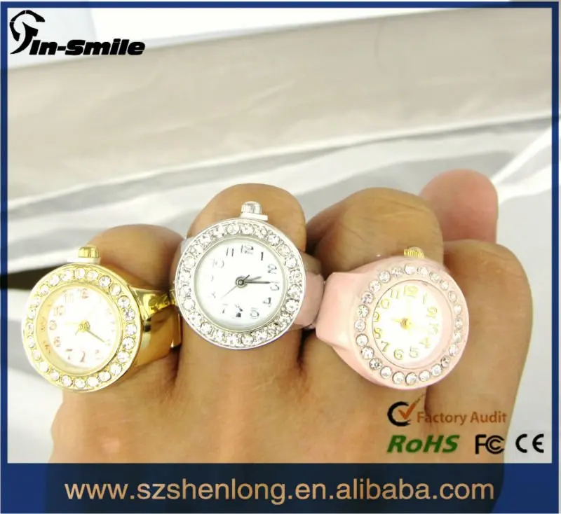 finger watch ring
