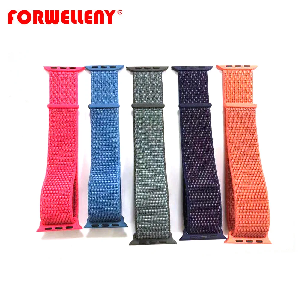 New style Nylon Apple Watch Breathable Replacement Strap Sport bands for iwatch series, Black,red,gray,,orange,black 
New style Nylon Apple Watch Breathable Replacement Strap Sport bands for iwatch series, Black,red,gray,,orange,black