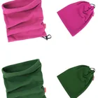 Outdoor Sports Multifunctional Solid Headscarf, Custom Logo Color Polar Fleece Warmer Neck Scarf