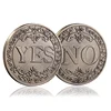 Custom commemorative coins Yes&No bronze commemorative badges custom precious coins