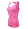 Womens Fitness Sport Running Tank Top Gym Yoga Vest With Removeable Chest Pad Insert