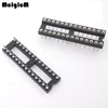 (pack of 320pcs) Round Hole 28 Pins 2.54MM DIP IC Sockets Adaptor Solder Type IC Connector