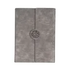 2019 A5 Hard Cover Pocket PU Leather Diary Note Book Hardcover Journal Paper Custom Logo printing Notebook
