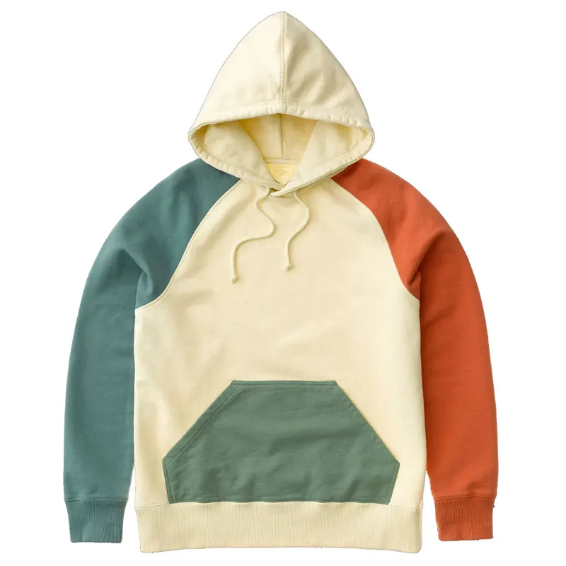 Men's Hip Pop Clothing Urban Fashion Wear Patchwork Hood Sweatshirt With Draw String Raglan Sleeve Organic Cotton Jersey
Men's Hip Pop Clothing Urban Fashion Wear Patchwork Hood Sweatshirt With Draw String Raglan Sleeve Organic Cotton Jersey