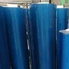 india blue color super clear transparent pvc film for bag