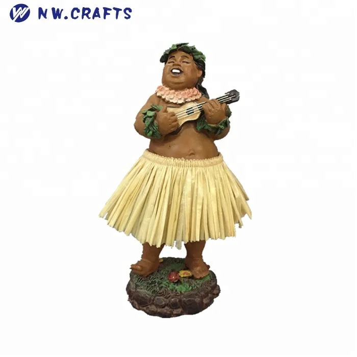 fat hula girl dashboard