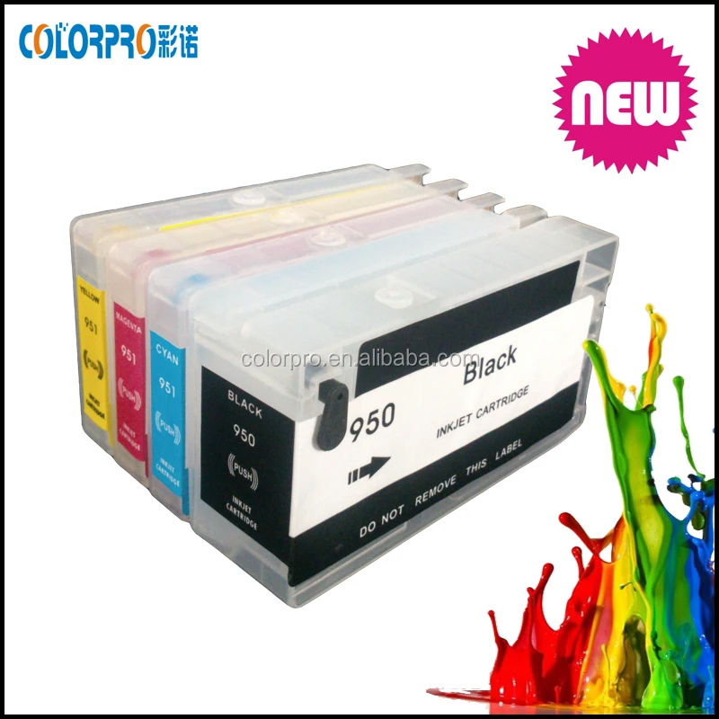 Refill Ink Cartridge For Hp 950 951 With Reset Chip For Hp ...