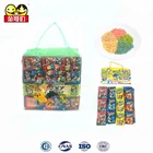 Hot Sale Packing Mixed Fruit Flavor Popping Candy with Tattoos in Hand bag