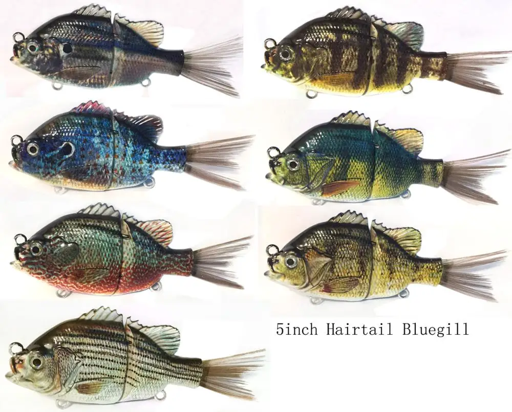 5INCH Hairtial bluegill