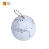 Made In China Home Decor Simple Polyresin Marble Ball Box Antique For Jewelry/Money/Cotton Swab