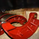 Wholesale Service Stable Performance Truck Parts Brake Shoe With Red Color
