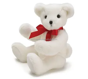 plush teddy bear with movable arms and legs