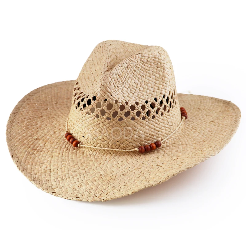 oversized straw cowboy hat