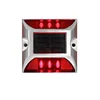 Top quality red color LED 3M reflector warning aluminum solar road light