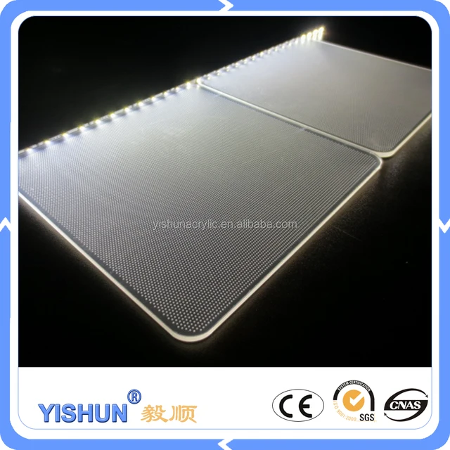 light guiding board/acrylic light guide panel/led acrylic