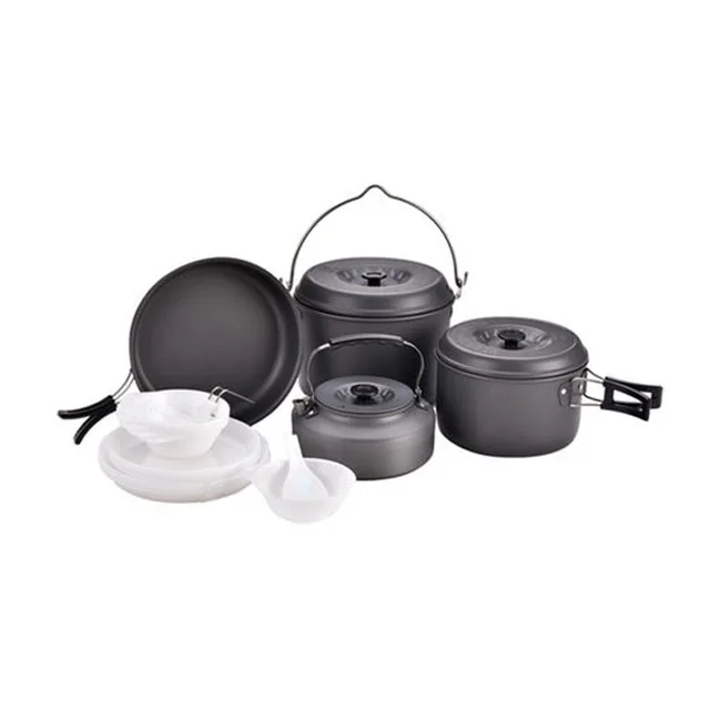 Wholesale 7 Person Cookware Set Outdoor Camping Hiking Picnic Pot Bowl Tableware Kit
Wholesale 7 Person Cookware Set Outdoor Camping Hiking Picnic Pot Bowl Tableware Kit