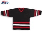 University Custom made cheap blank hockey jerseys wholesale