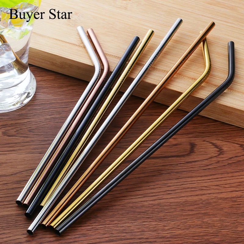 Wholesale Stainless Steel Metal Colorful Drinking Straw With Cleaning Brush, 5 colors
Wholesale Stainless Steel Metal Colorful Drinking Straw With Cleaning Brush, 5 colors