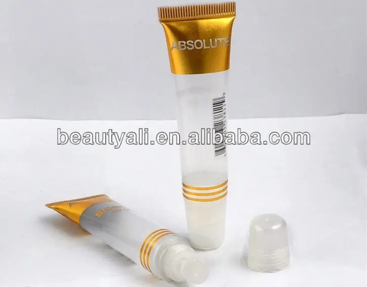 Tube With Metal Applicator For Lipgloss,Lip Balm Tube,Cosmetic Tubes