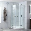 diamond tempered glass shower enclosure cubicle bathroom screen cabin bath shower room