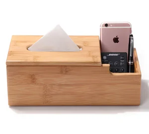 bamboo tissue box