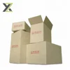 Various size corrugated carton wax seafood boxes