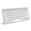 bulk Oem Hungarian mini clavier bluetooth rohs thin portable slim wireless keyboard bkc001 for apple ipad samsung phone tab4