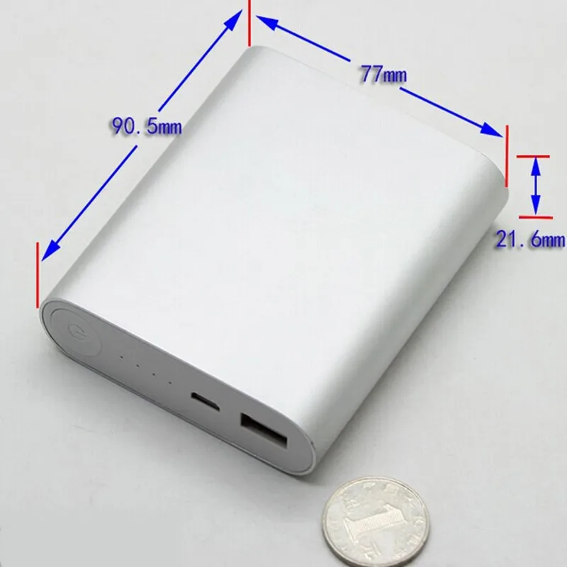 High capacity 10400mah power bank 10400 mah portable slim mi powerbank charger for iphone x xs xr - ANKUX.COM
