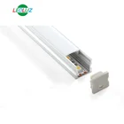 Factory Price!U Shape Trimless Led Aluminum Extrusion Profiles with Flexible Led Strip for Cabinet Custom design