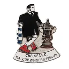 China Kunshan supplier metal art craft soccer lapel pin football game gift badge