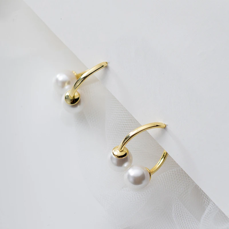 fashion 18k gold plated 925 silver baroque pearl front and back drop earring for women, Golden
fashion 18k gold plated 925 silver baroque pearl front and back drop earring for women, Golden