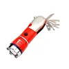 10 in 1 Useful Multi Hammer Zoom Camping Pocket Multi- Tool Torch LED Flashlight