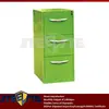 factory direct kids mini drawer cupboard supplies/green kids pantry 3 drawer cabinets/metal document storage drawer boxes