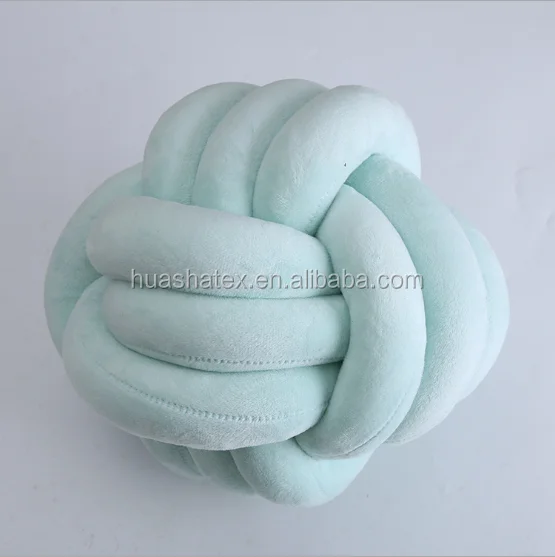 ball knot pillow plush toy soft and lightweight hand warmer case