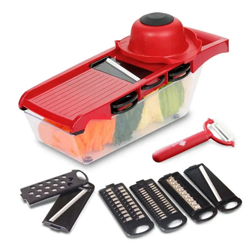 Amazon Hot New Adjustable Mandoline Slicer 4 Blades Vegetable Cutter Slicer Grater Julienne Slicer for Kitchen Wholesale, Green/ pink/ red/ blue
Amazon Hot New Adjustable Mandoline Slicer 4 Blades Vegetable Cutter Slicer Grater Julienne Slicer for Kitchen Wholesale, Green/ pink/ red/ blue