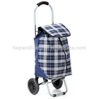 new design foldable shopping trolley cart metal shopping trolley bag