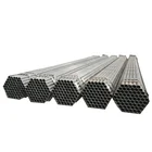 Pre-galvanized pipe iron and steel, 1 1/4 inch steel tube, galvanized pipe 2 inches