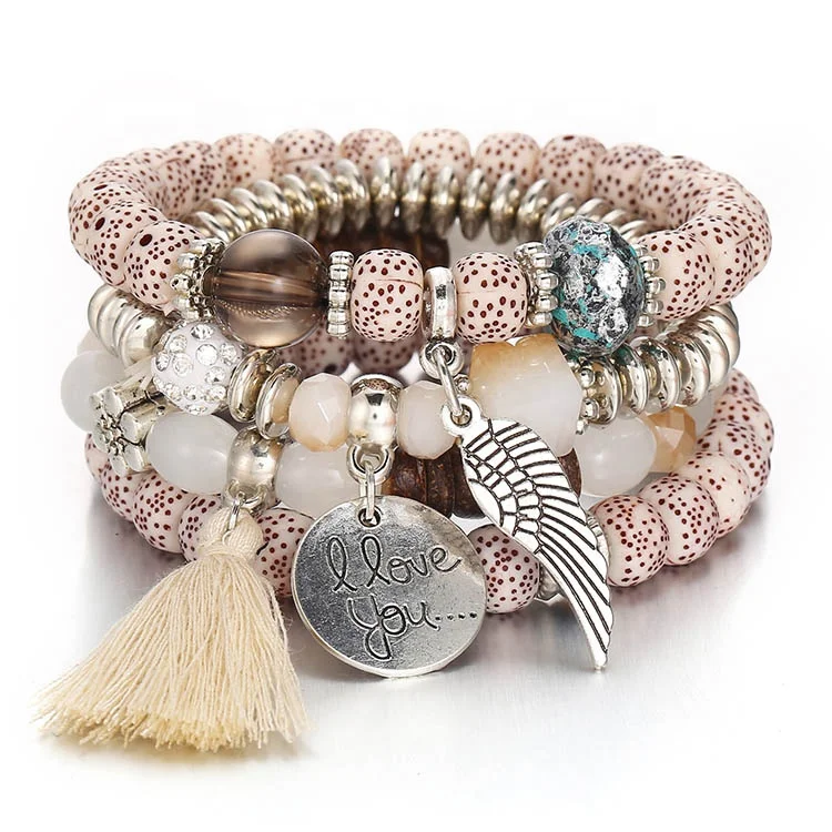 Vintage Charm Women Men Beaded Bracelet Set Bohemian Crystal Natural Stone Bead Bracelet, Picture
Vintage Charm Women Men Beaded Bracelet Set Bohemian Crystal Natural Stone Bead Bracelet, Picture