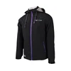 iGift Casual street trend colorblock matching fashion jacket for men Purple Zipper jacket